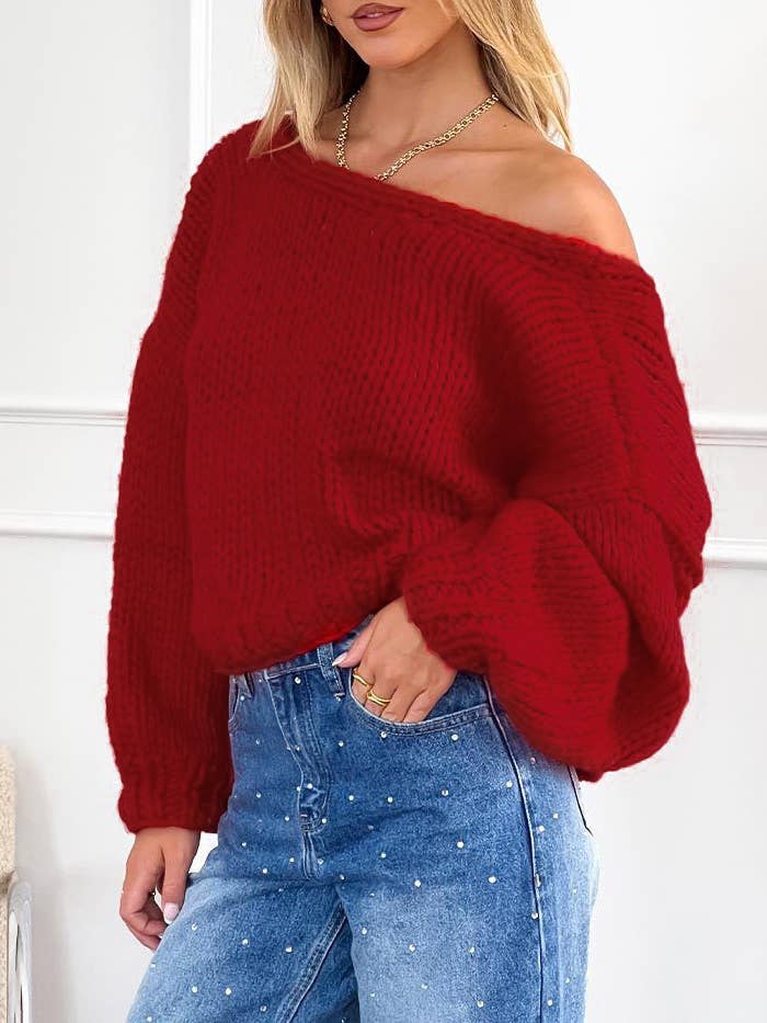 Rosa Clothing - Wholesale Knit Sweater - Women's - tie front knit sweater boxy loose cardigan9