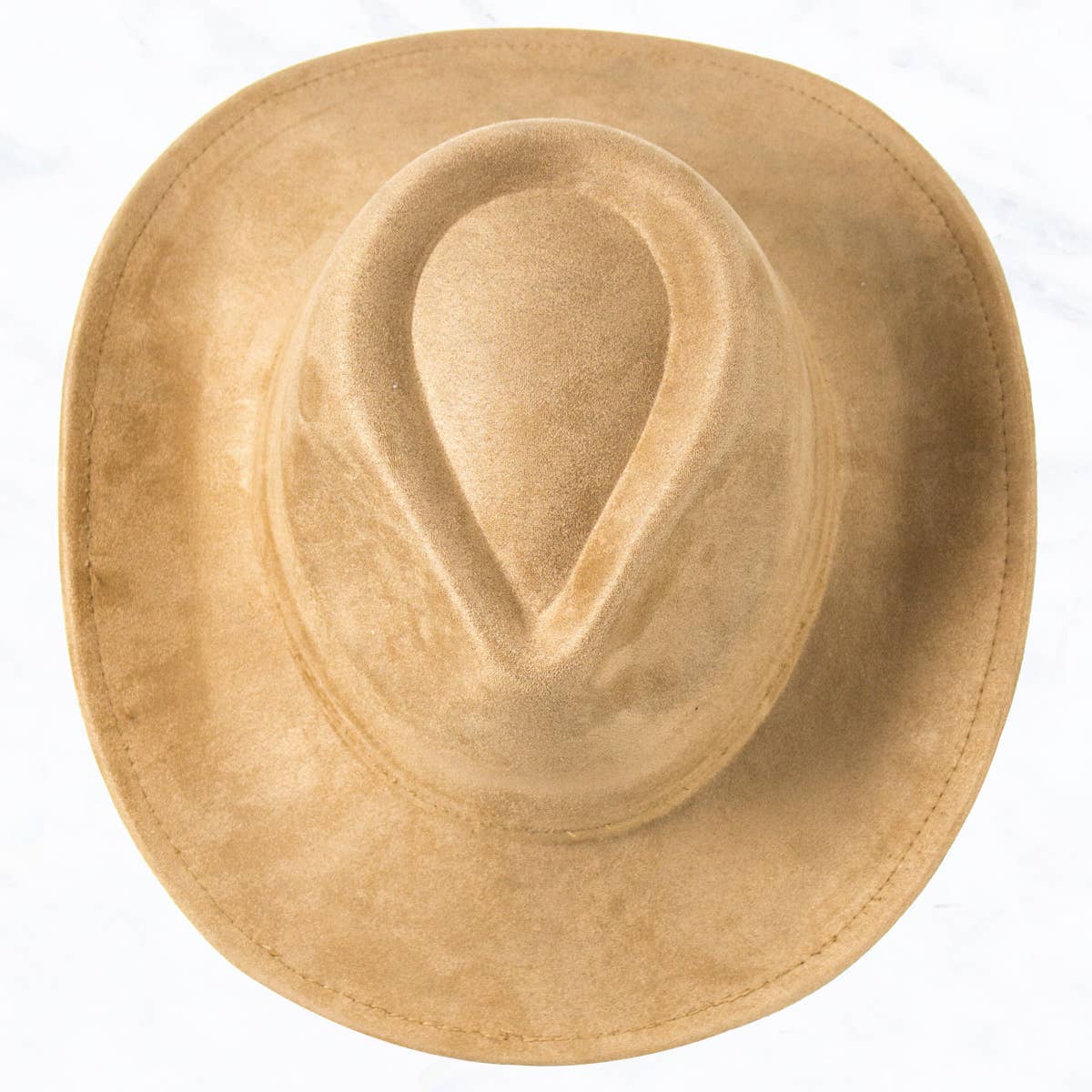 Suzie Q USA - Wholesale Fedora - Women's - Suede Regular Cowboy Fedora Hat10