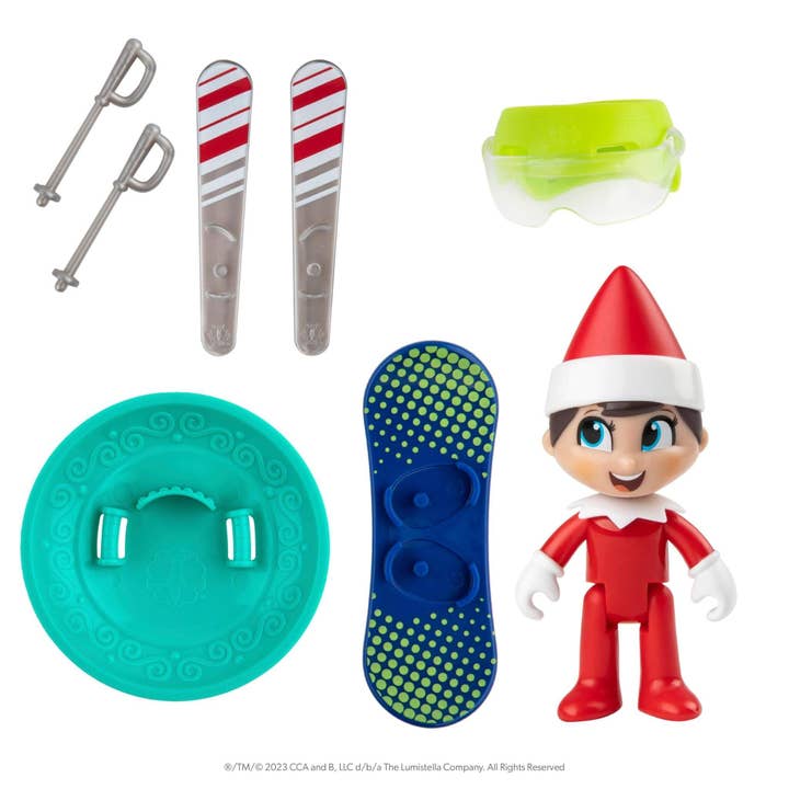 Baby Republic - Wholesale Toy Set - Kids - The Elf on the Shelf® Action Figure Play Pack: Snow Sports