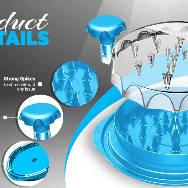 KRAFTY - Wholesale Kitchen Tool/Gadget - Chicken Shredder Tool, BBQ Claws, Meat Shredding Twist 5