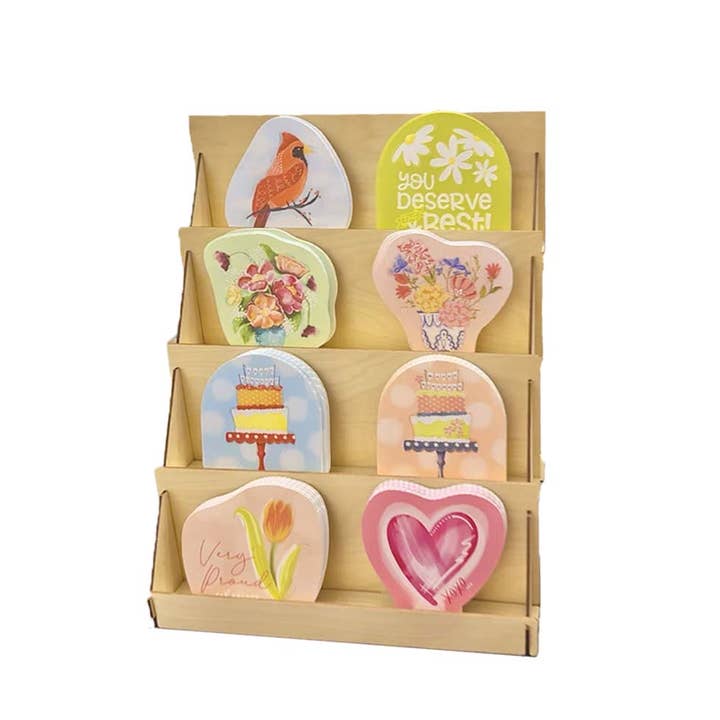 Songbird Grove Collection - Wholesale Retailer Display - Paper & Novelty - Bouquet Pick Display Bundle with Sign18