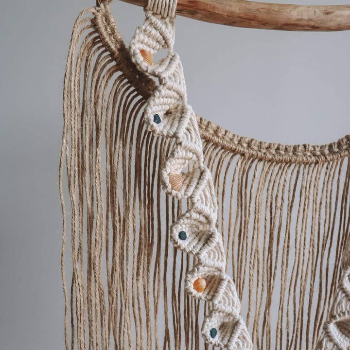 Zaumi Loop - Wholesale Tapestry/Textile - Golden Island Wall Panel2