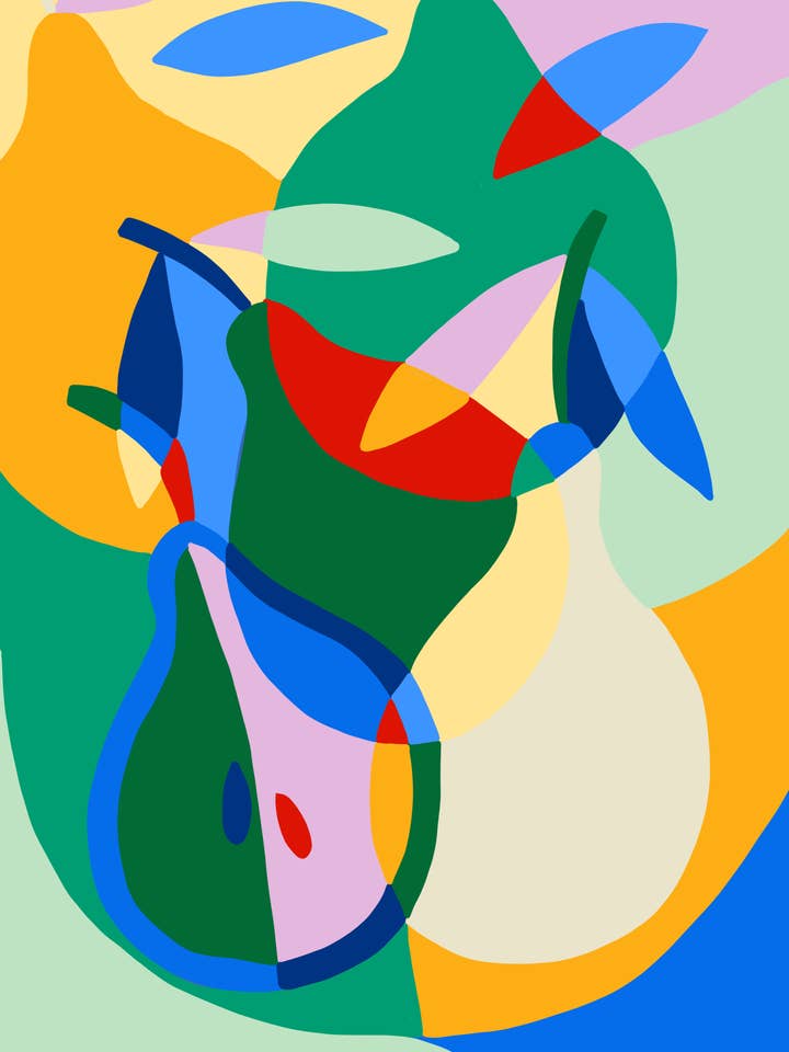 Beurre Hardy Fine Art Print for wholesale by Teresa Rego