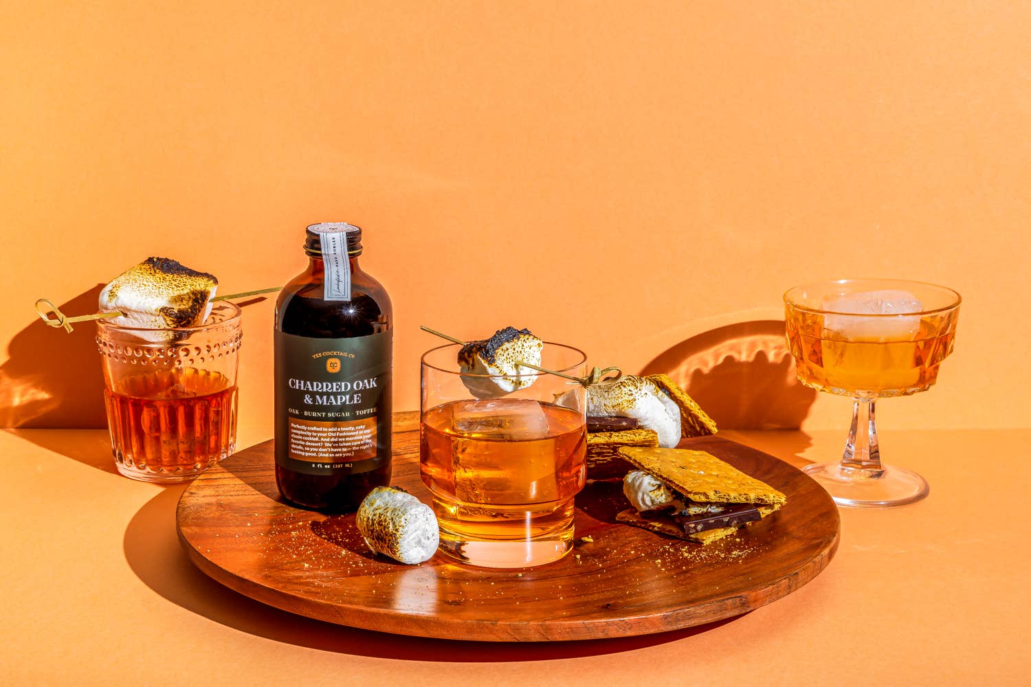 Yes Cocktail Co – Großhandel Cocktailmischung/-sirup – Verkohlte Eiche & Ahornsirup5