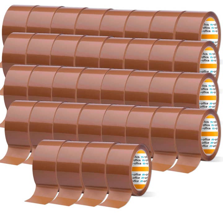 m-office Brown Adhesive Tape for Packaging 48mm x 66m 36u for wholesale by MEDEL OFFICE