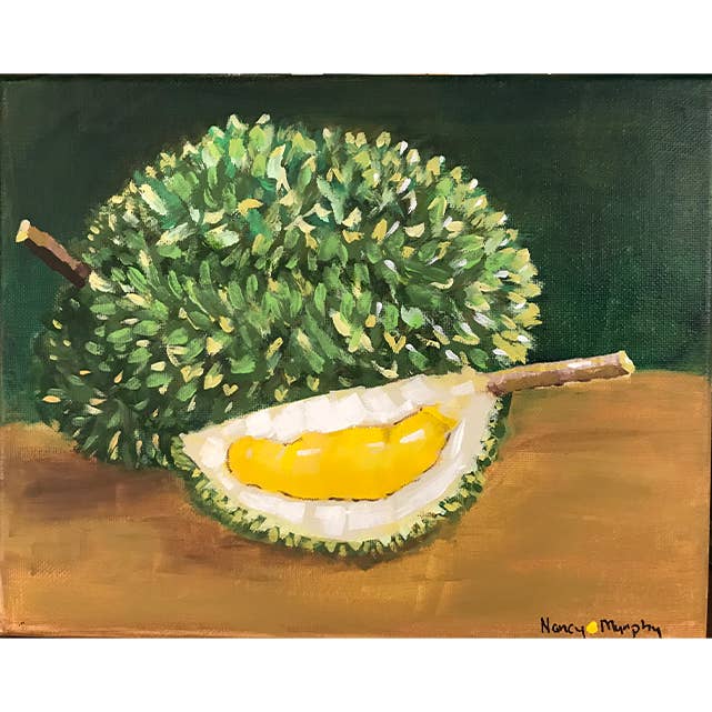 Durian kunsttryk for engroshandel hos Yellow Dot Artist