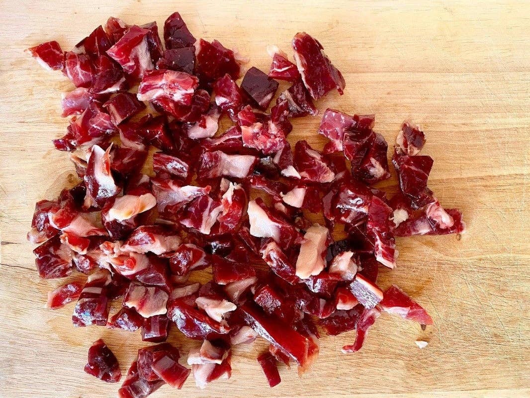Spain Iberico - Wholesale Ham - Diced Iberian Ham.  Jamon Iberico Green Label0