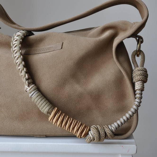 BAG STRAP - Barcelona mocca mousse flexi for wholesale by TIEFENBACHER LEHMANN