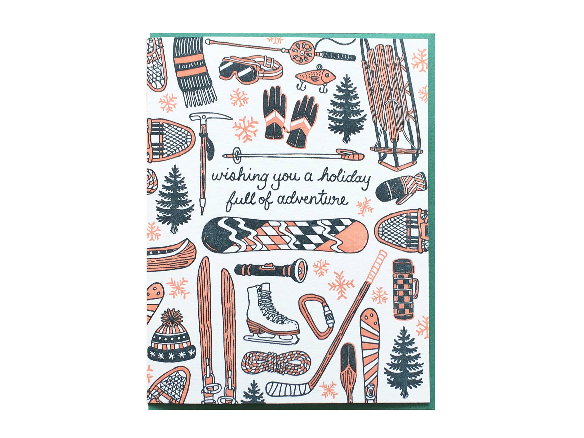 Noteworthy Paper & Press - Wholesale Season's Greetings Card - Holiday Sports Card0