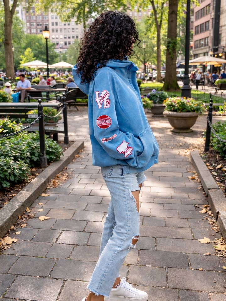 1/2 Zip Hoodie for wholesale by Just C