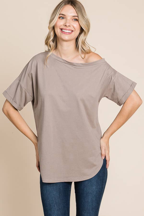 Culture Code - Wholesale Knit Top - Women's - CJT1125A - OFF SHOULDER TOP11