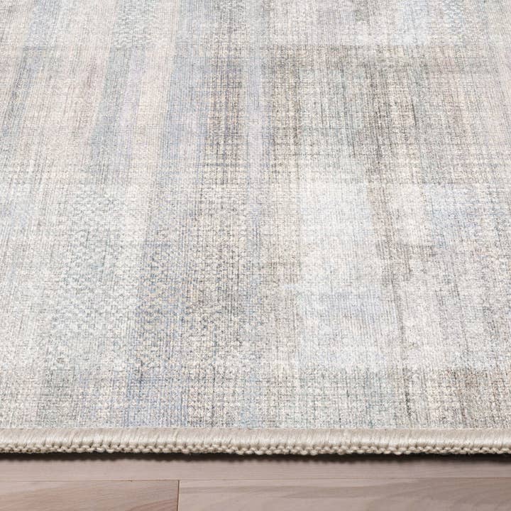 Well Woven - Wholesale Area Rug - Parquet Abstract Plaid Beige Flatweave Rug4