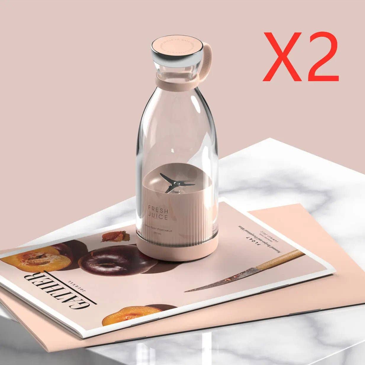 RC'nSONS - Wholesale Blender - 350ML Electric Juicer Blender Mixer USB Rechargeable0