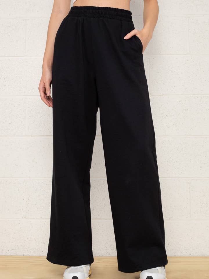 14oz Fleece-Sweatpant mit geradem für den Großhandel von NLT