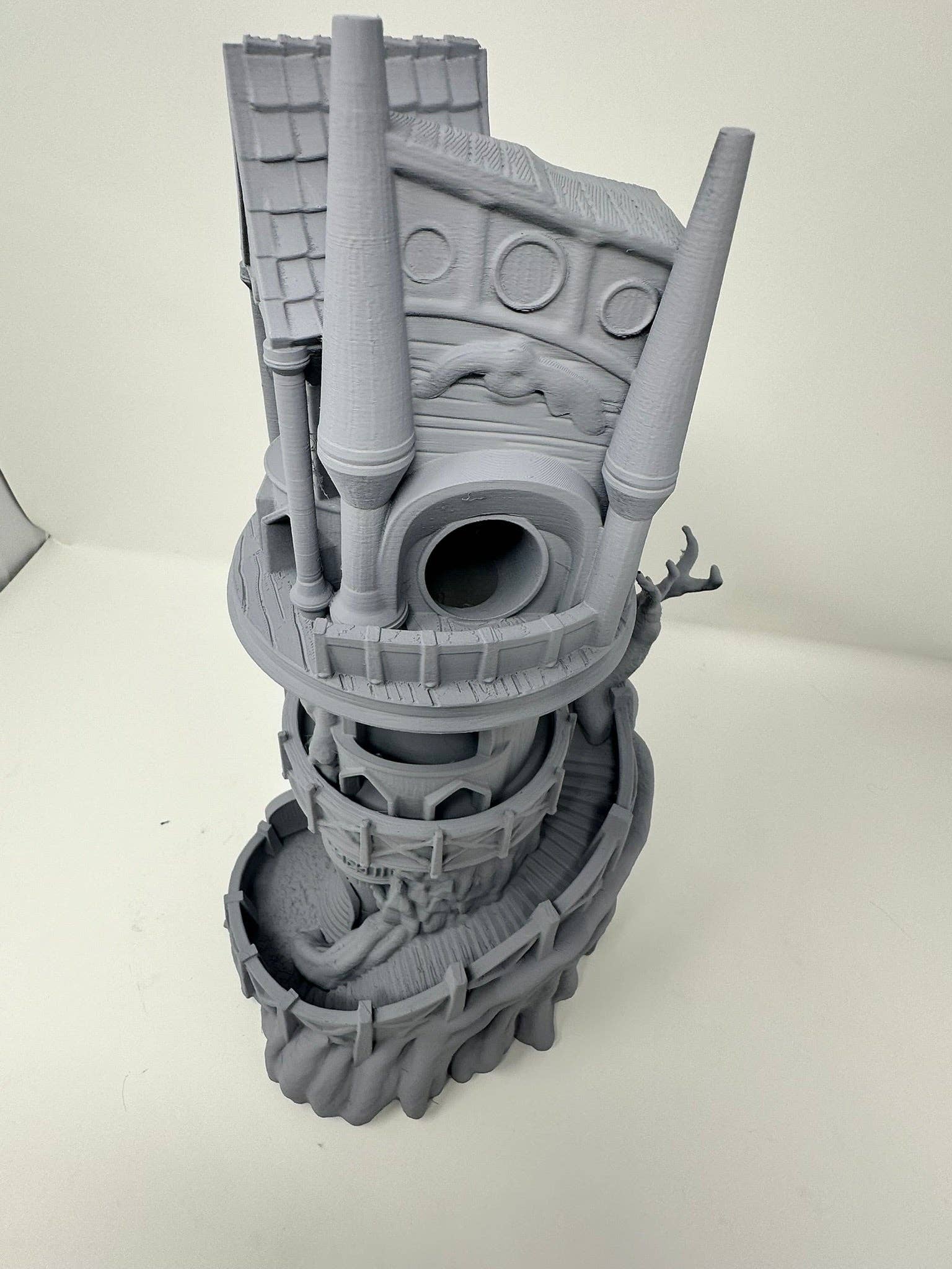 Shape Shifter Studio 3D - Wholesale Decorative Tabletop Object - The Watchtower Dice Tower5