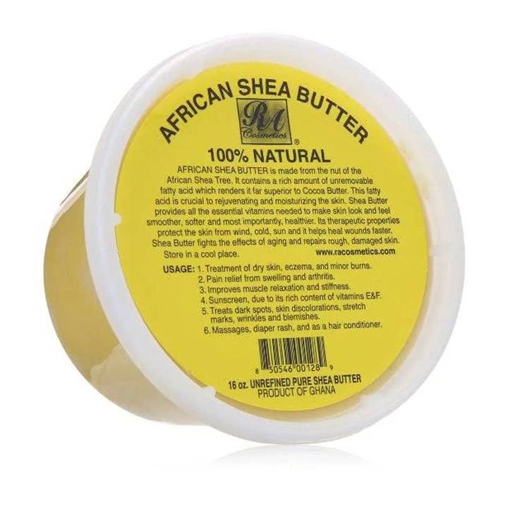 KT Supply – wholesale Kroppsbalsam/Smör – Ra Cosmetics 100% rent sheasmör, smält, 16 oz.