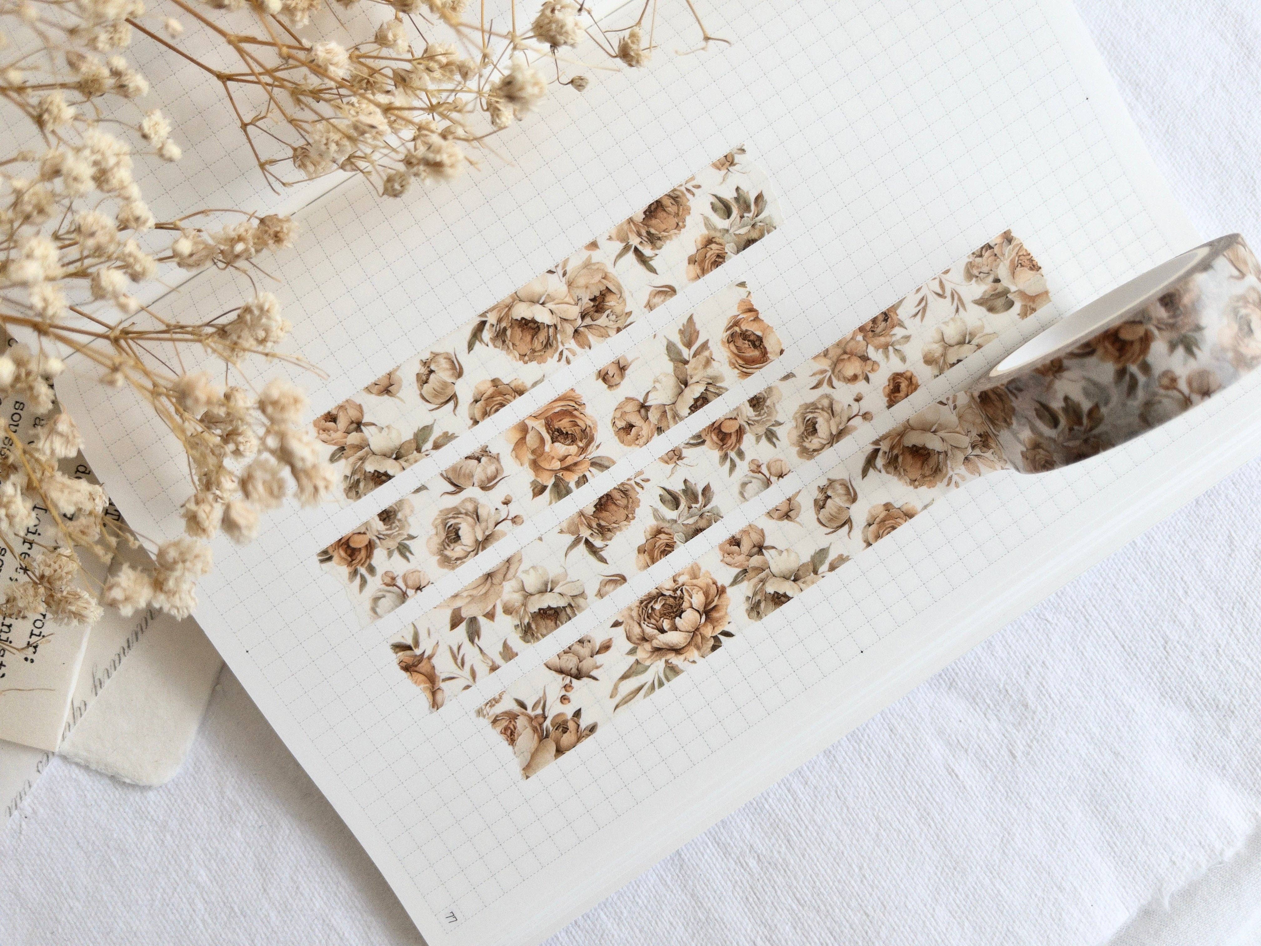 Crea with Gaby - Wholesale Washi Tape - Fiori washi tape: Amantea collection (15mm)1