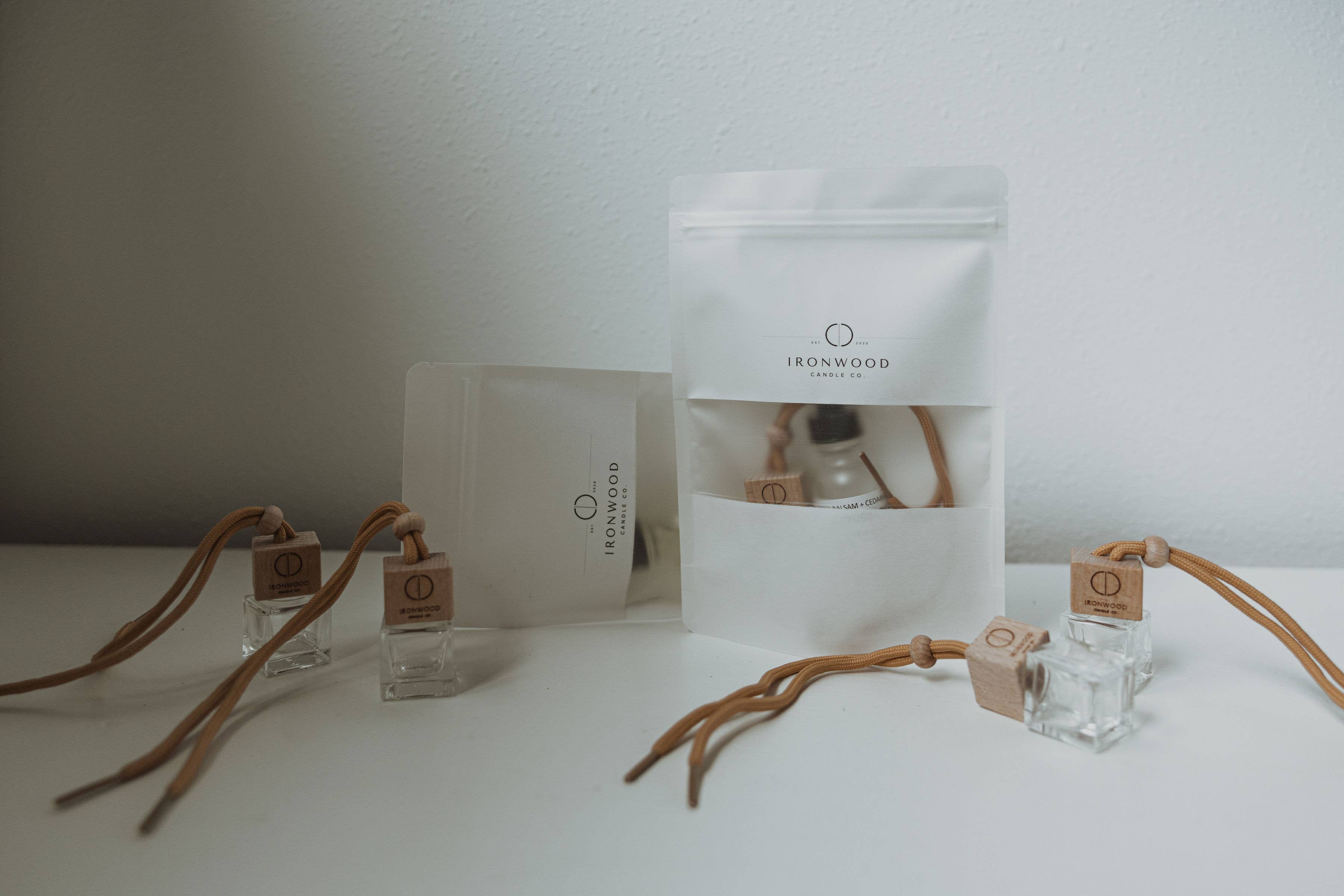 Ironwood Candle Co. - Wholesale Car Freshener - Unisex - CAR DIFFUSER + REFILL16