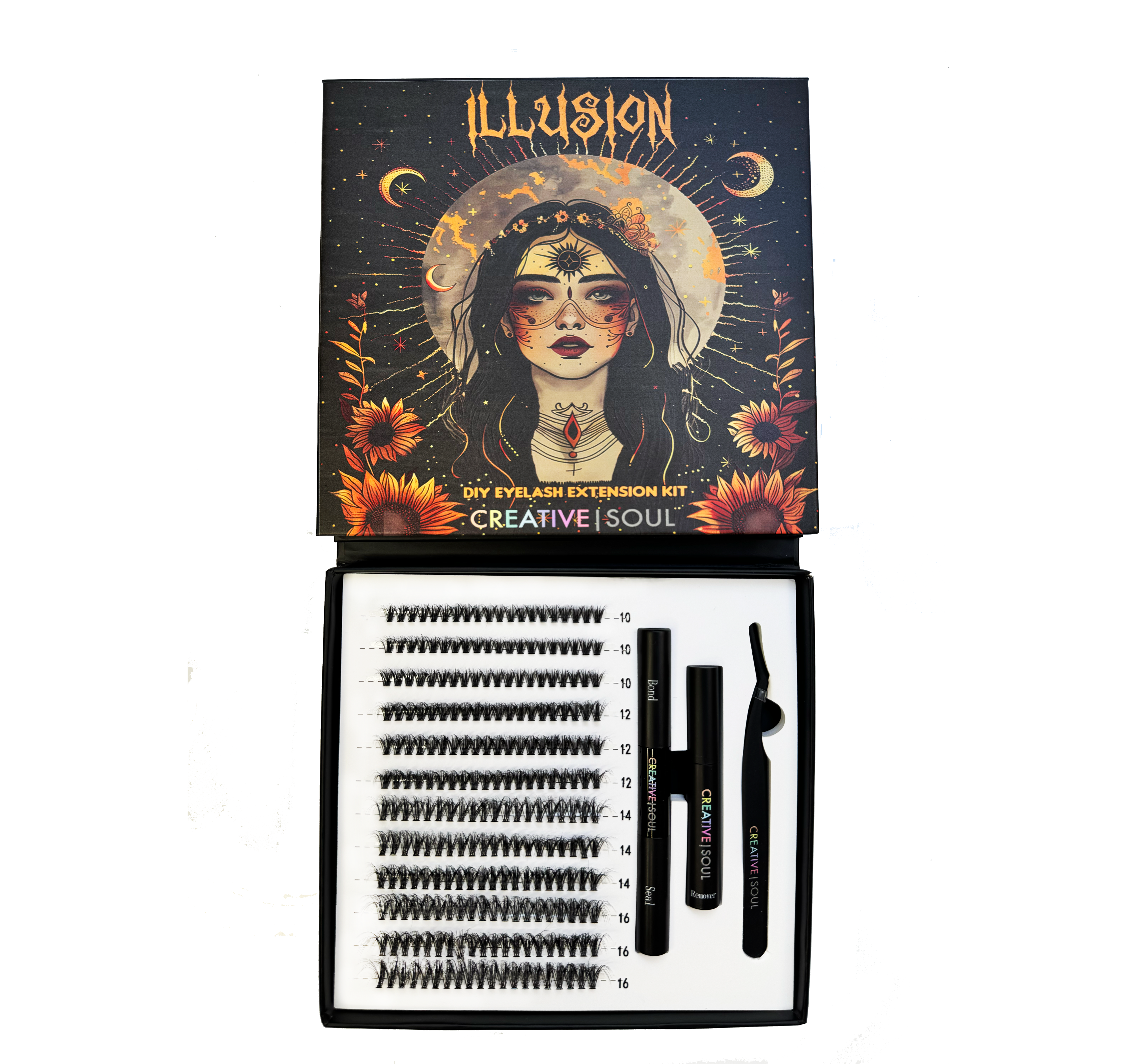 Creative Soul Cosmetics - Wholesale False/Fake Eyelashes - Illusion DIY Eyelash Extension Kit0
