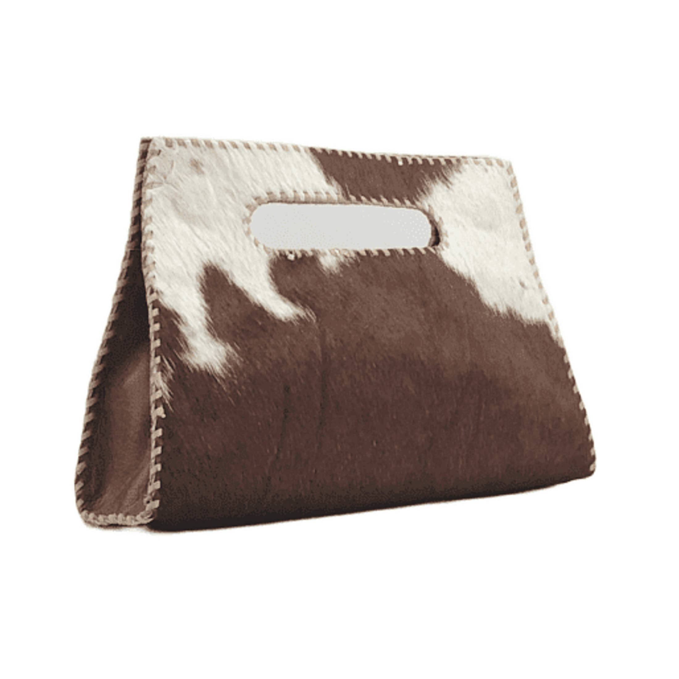 STUDIO CALEIDOSCOPE - Wholesale Clutch Bag - Women's - Mia Clutch Cowhide Hairon Leather1