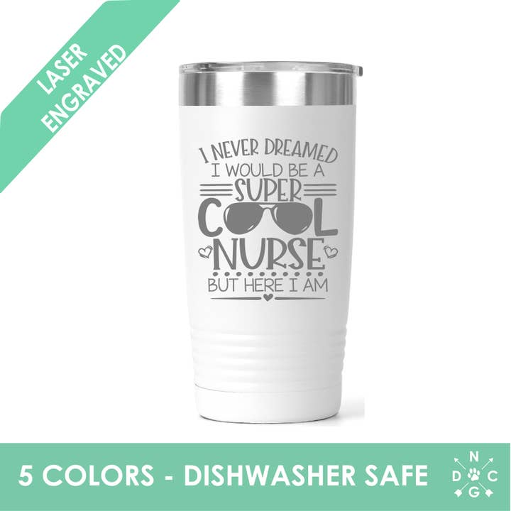 Super legal nurse.. Dizendo Polar Camel Tumbler por atacado de Northern Country Girl Designs, LLC