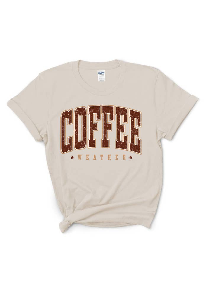 4 little hearts - Wholesale Graphic Sweatshirt - Women's - Coffee weather crewneck sweatshirt