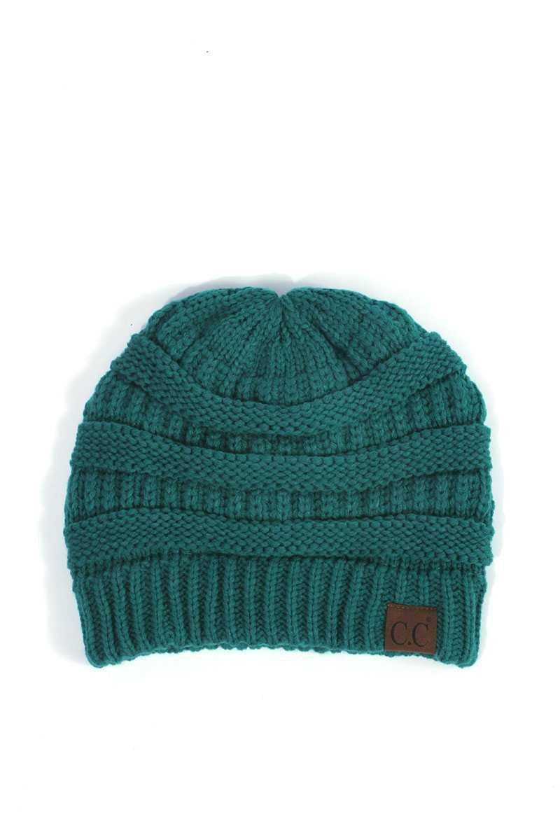 Oblige by G – Großhandel Beanie – Damen – Klassische Strickmütze mit C.C.-Etikett HAT-20A19