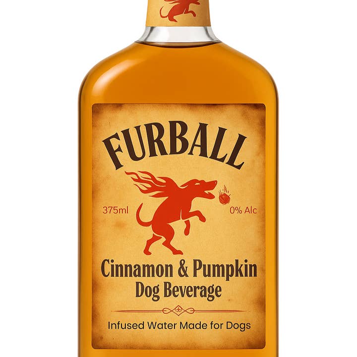 Yappy Hour - Wholesale Pet Treats - Dog - Furball Dog Whiskey Minis 100ml |12ct | Pumpkin5