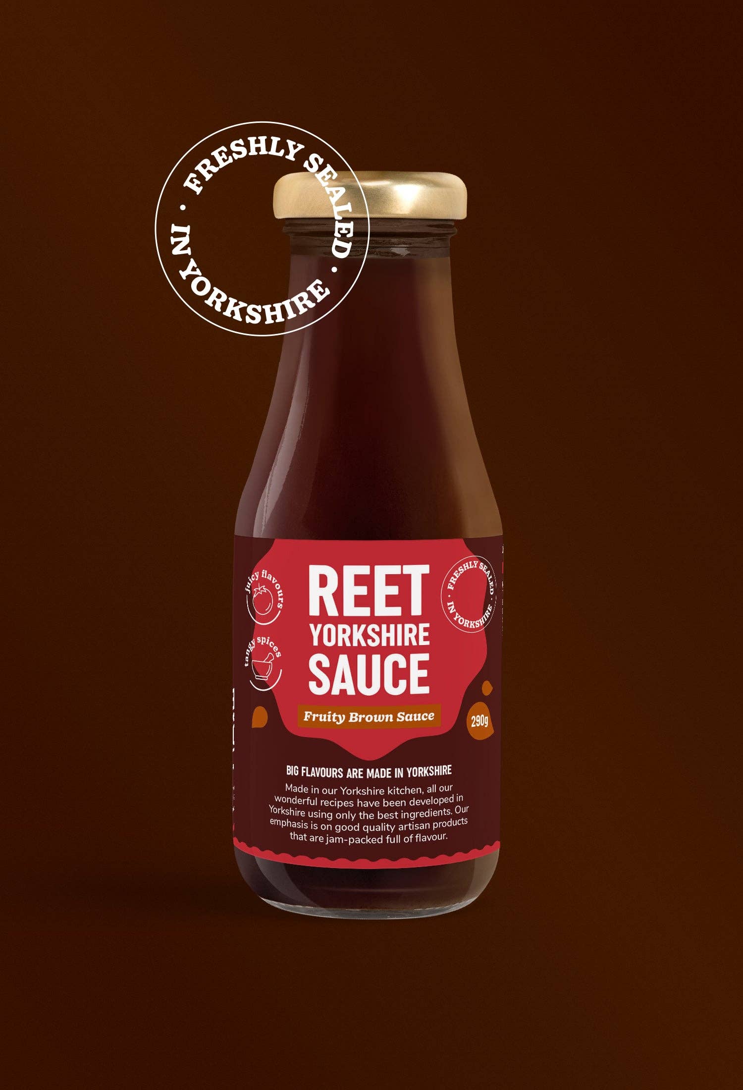 Reet Yorkshire Food – wholesale Sauce – Fruity Brown Sauce0