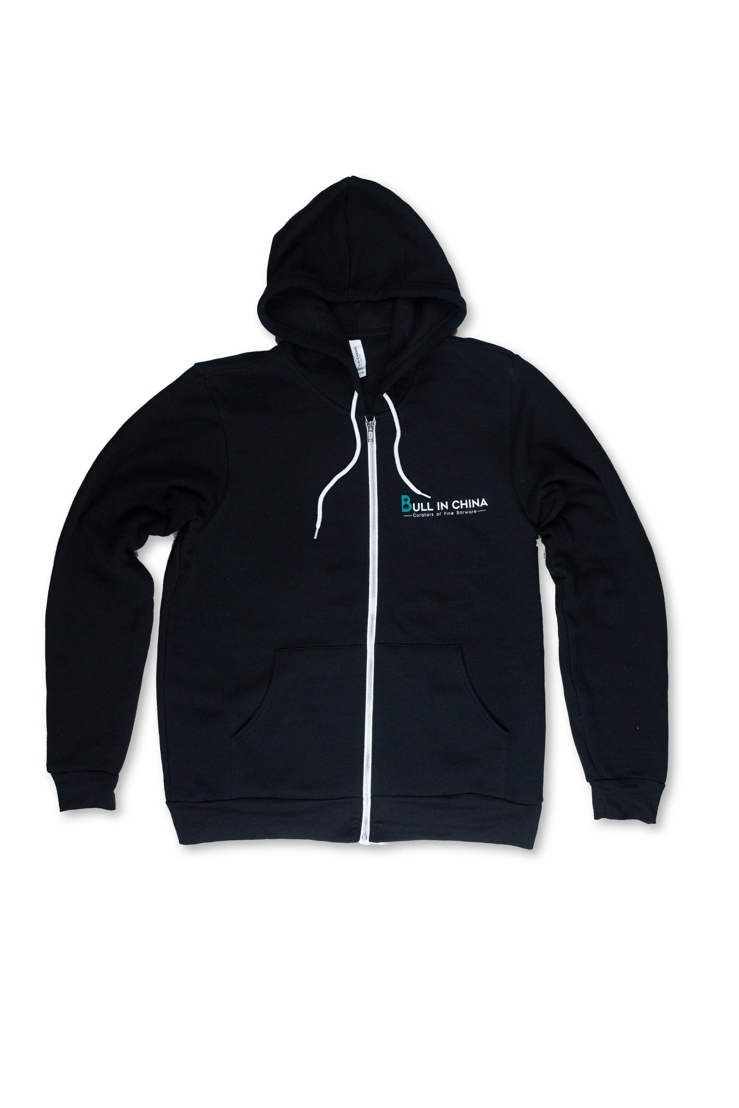 Bull in China - Vendita all'ingrosso Felpa con cappuccio - Unisex - Felpa con cappuccio - Nessuna religione, Nessuna politica (Nero)0