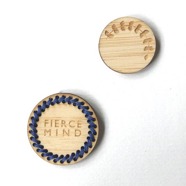 Fierce Mind Pin Set for wholesale by noshii