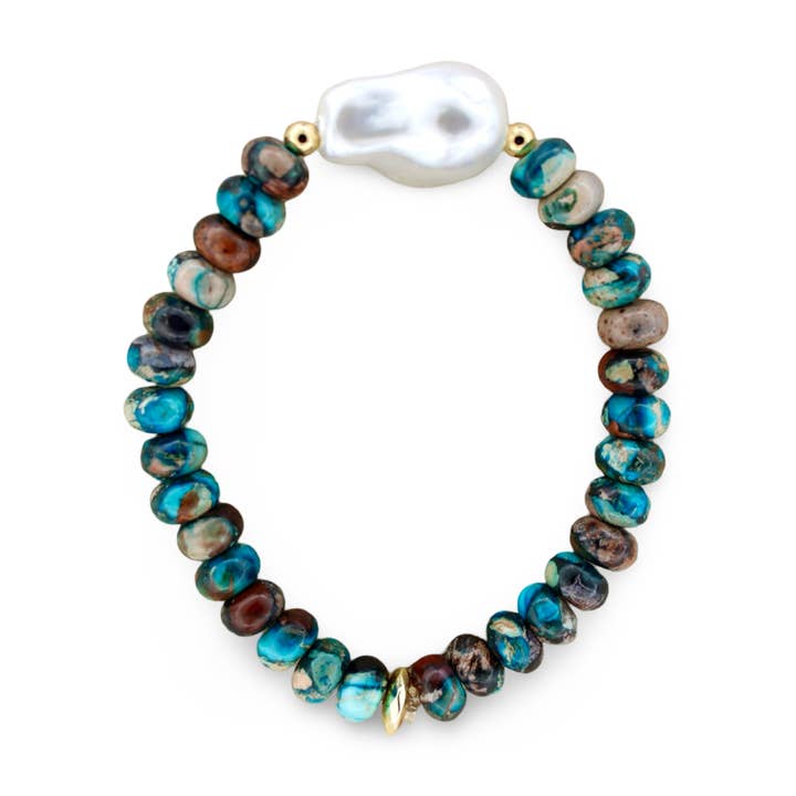 Traci's Beads - Wholesale Beaded Bracelet - Resort Bracelets - 5 Colors6