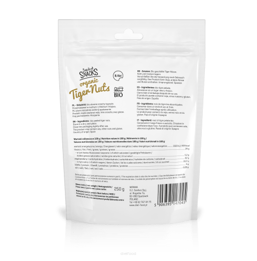 Diet Food - Wholesale Nuts - Bio Tiger Nuts 250 g1