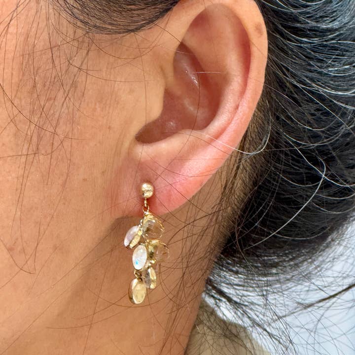 Mabel Chong - Wholesale Dangle Earrings - Quasi Una Fantasia Earrings - Citrine1