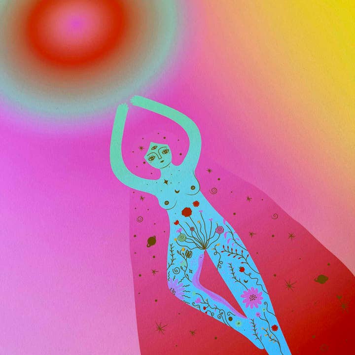 Eva Boch – wholesale Art print – Colorful Intuition Power Art Print, Wall Art Print, Poster, Illustration