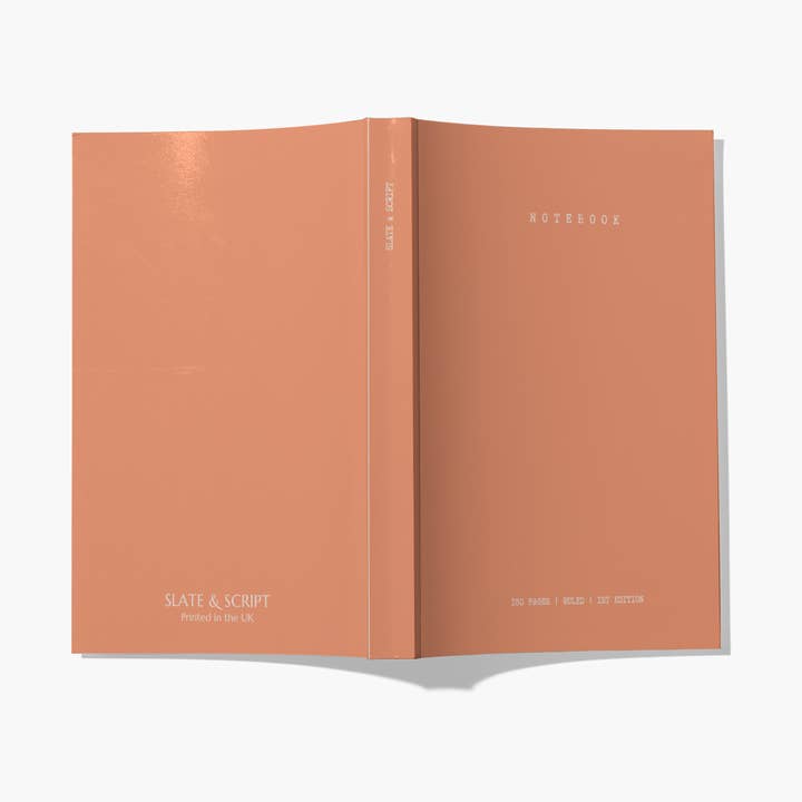 Slate and Script Premium 'Soft Touch' A5 Notebook 160 pages for wholesale by Slate and Script