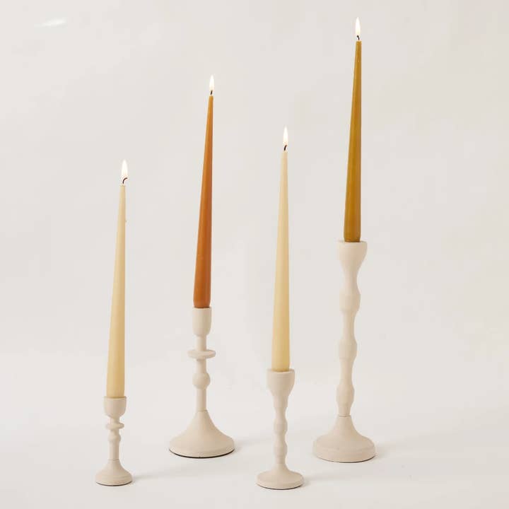 Bonheur du Jour - Wholesale Candle Holder - Solar Candle Holder - 15 cm - Ecru7