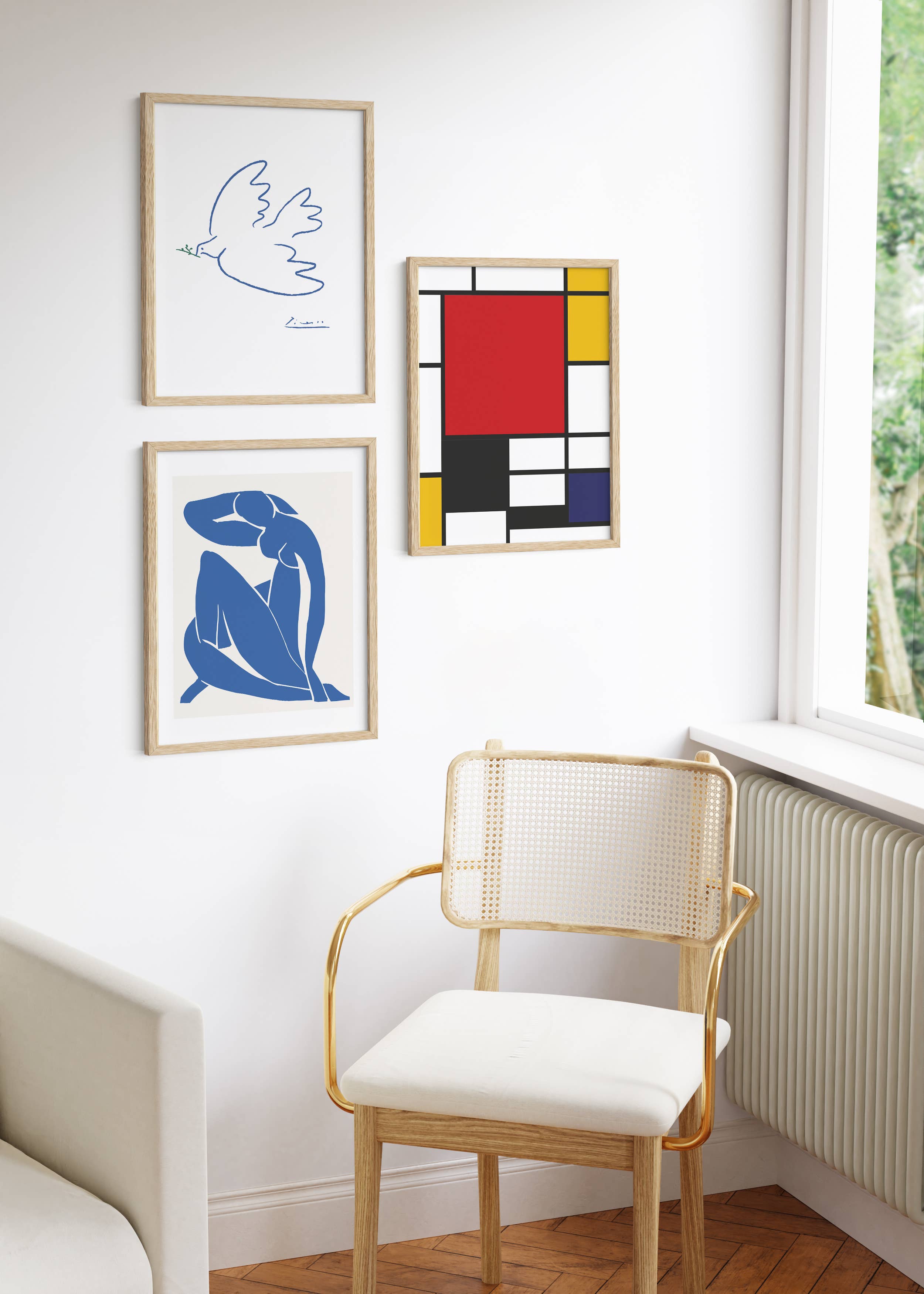 Haus and Hues - Wholesale Picture Frame - Natural Solid Oak Frame5