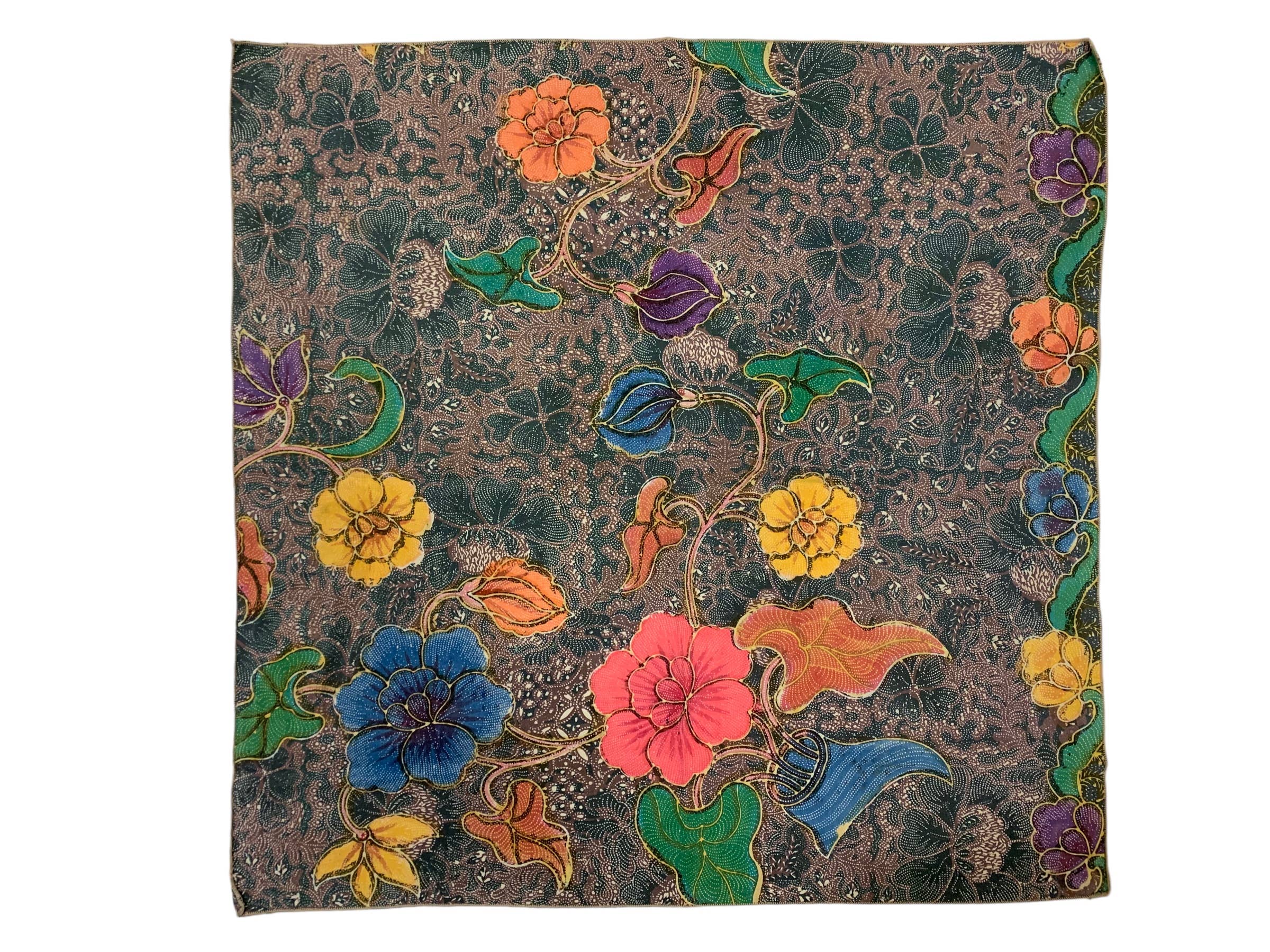 Asia West – wholesale Dinner & cloth napkin – Napkins-blue, green, orange, natural, pink & purple (set/6) 12