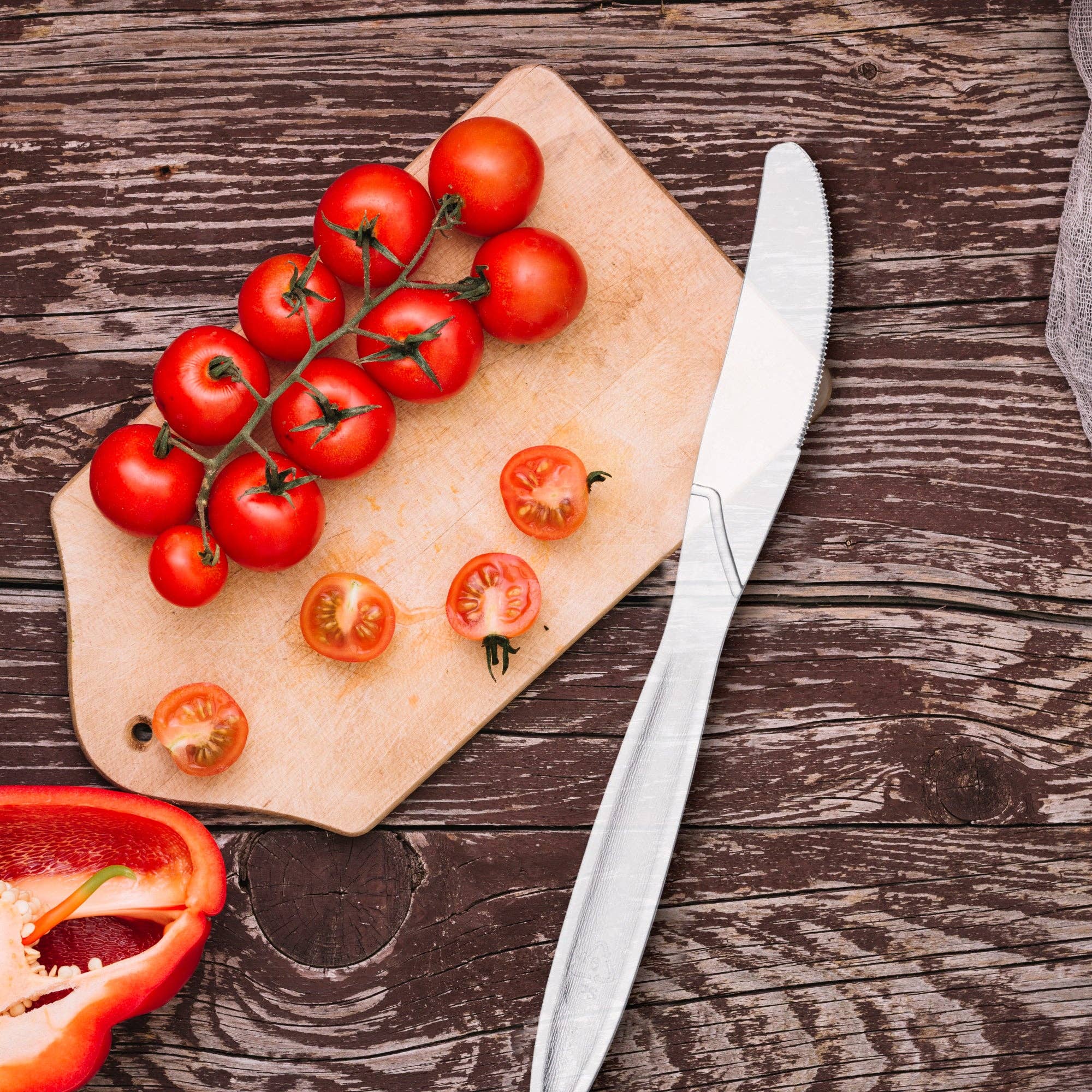 Smarty had a Party - Wholesale Disposable Servingware Set - Clear Plastic Disposable Knives - 100 pcs7