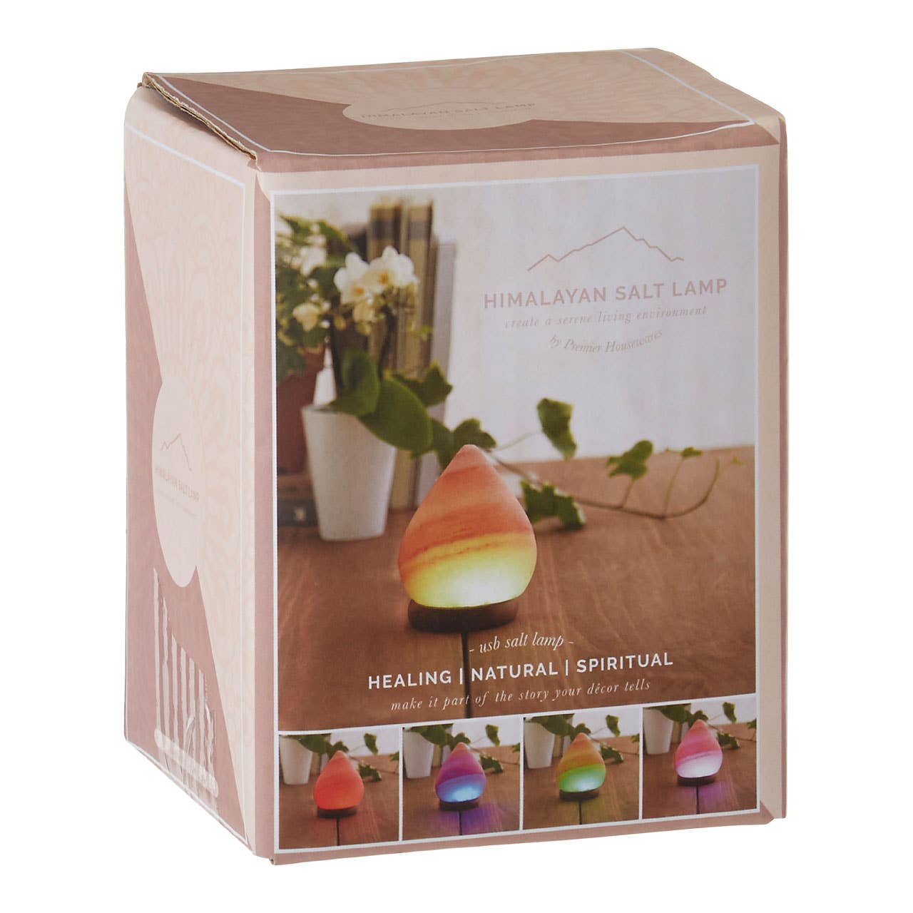 Interiors by Premier – wholesale Salt lamp – Teardrop Salt Lamp3