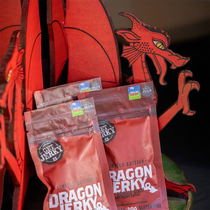 Trailhead | Get Jerky – wholesale Jerky – Dragon Jerky - Hot & Fiery Red Chilli Beef Jerky 3