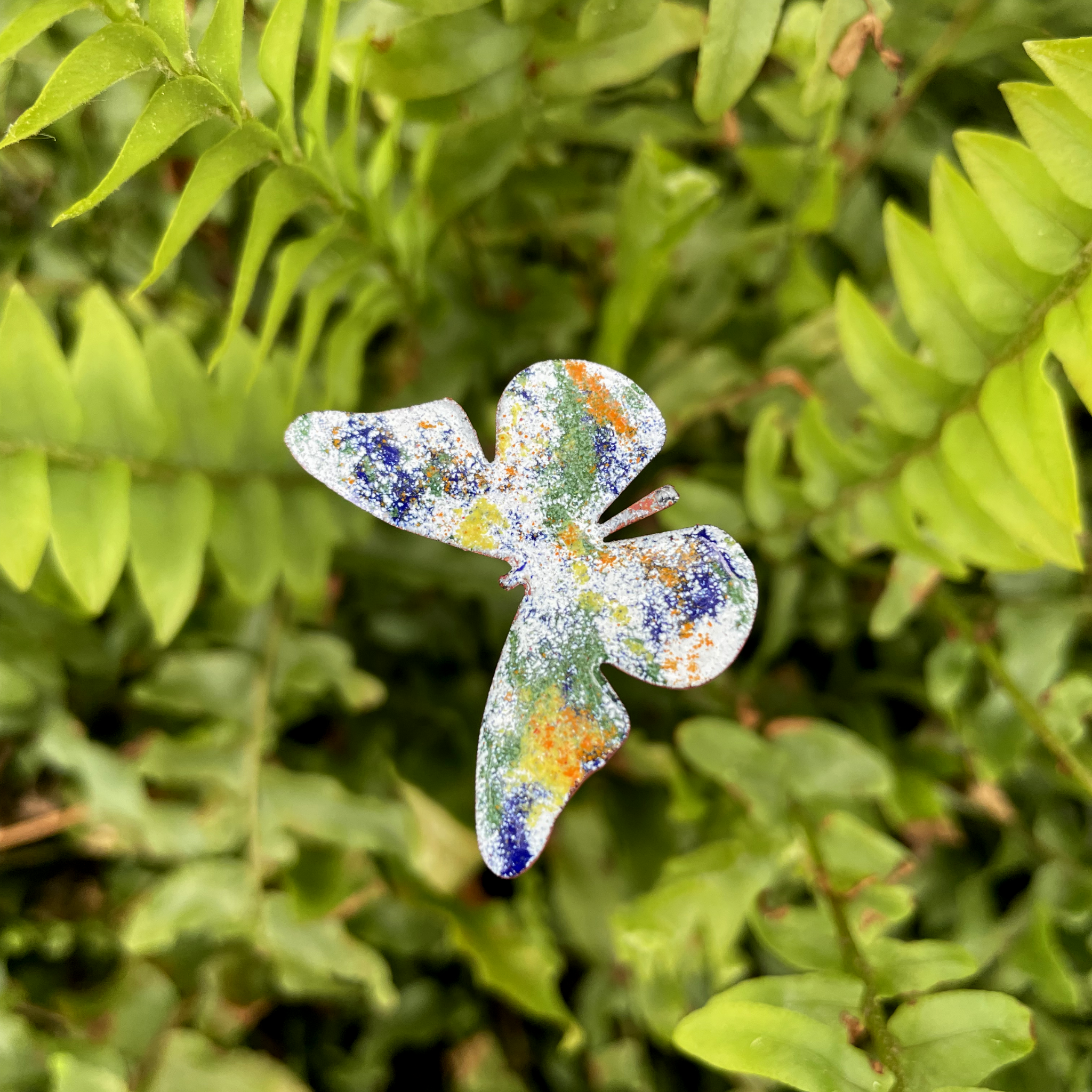 Clever Goods by Annabelle Noel Designs - Wholesale Garden/Lawn Stake - Small Copper Enamel Butterflies17