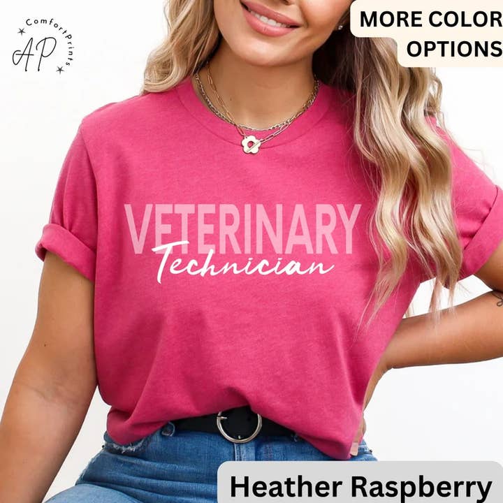 APComfortPrints - Wholesale Shirt - Women's - Veterinary Technician Shirt