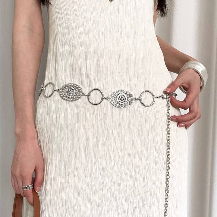 Funkyrel® Atzbranding Limited - Wholesale Belt - Women's - Beco - Boho Metal Links Waist Chain Belt6