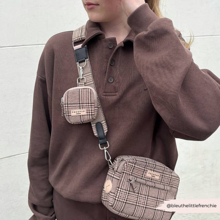 Cocopup London - Wholesale Pet Treat Bag - Dog - Treat Pouch - Pup Plaid2