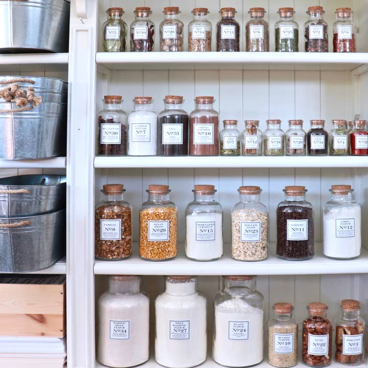 The Pantry Label Shop - Wholesale Food/Beverage Label - VINTAGE PANTRY LABEL COLLECTION2