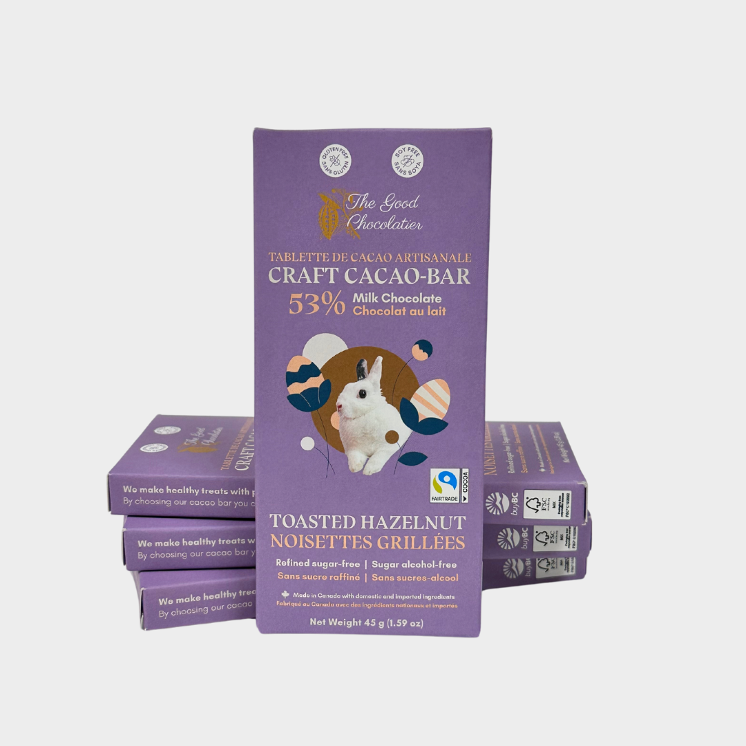 The GOOD Chocolatier - Venta al por mayor Chocolate - CASE Avellana tostada 50%  5