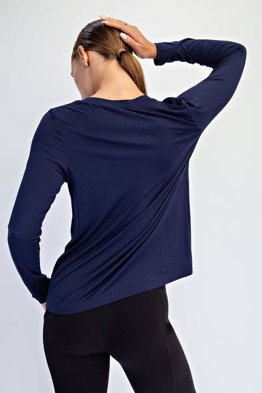 Rae Mode - Wholesale Lounge Top - Women's - VISCOSE MODAL LONG SLEEVE TOP31