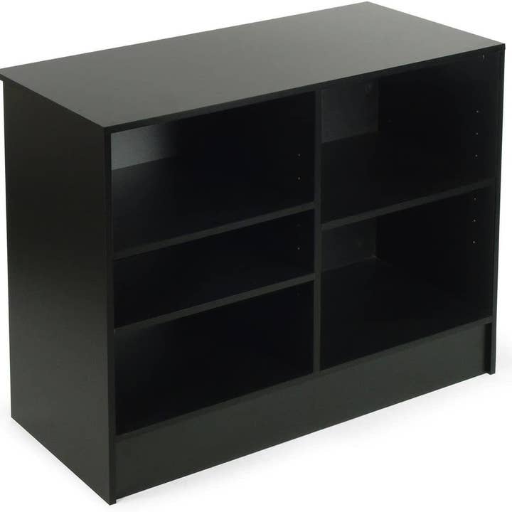 Only Hangers - Wholesale Retailer Display Stand/Case - Cash Register Stand with 3 Height-Adjustable Shelves- 48"